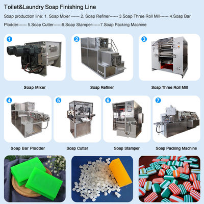 Automatische Mischmaschine für die einfache Bedienung der Seifenbarren-Produktionslinie