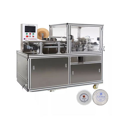 Runde Seife-Pleat-Verpackungsmaschine für die automatische Hotelseifeverpackung