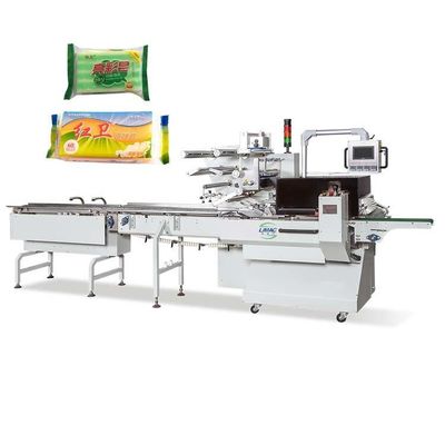 Breite 450 mm Automatische Seifenverpackungsmaschine für die großflächige Seifenproduktion