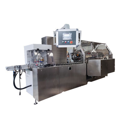 Automatische Verpackungsmaschine für die Verpackung von kleinen Seifenkartons