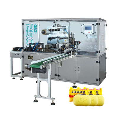 50-60 Stück/min Verpackungsgeschwindigkeit Automatische Seifenpapier-Filmverpackungsmaschine