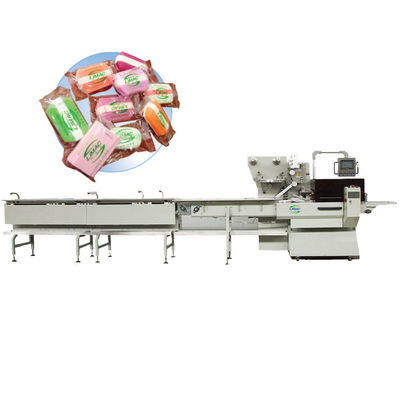 Videotechnische Unterstützung Hotel Runde Seife Plätt Wrapper Maschine Verpackungsmaschine