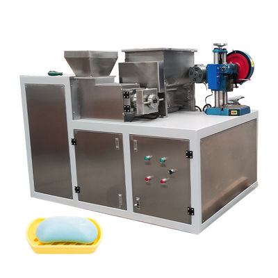 100 kg/h Kapazität Edelstahl Seife-machmaschine für Bade Seife Produktionslinie