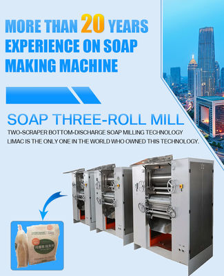 Produktion mit hoher Kapazität Drei-Roll-Mühle Seifeherstellung 3 Drei-Roll