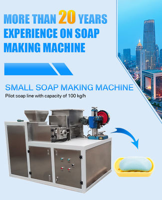 100 kg/Stunde Kleine Mini-Säubemaschine mit manuellem Stamper 10 kg/Serienmischer