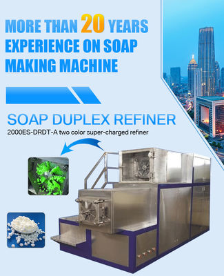 Revolutionieren Sie Ihren Seifeprozess mit dem 2000ES-DRDT-A Duplex Single-Worm-Raffinator