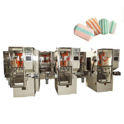 Pneumatische elektrische Steuerung Typ Seife-Machmaschine Automatische Seife Stamper