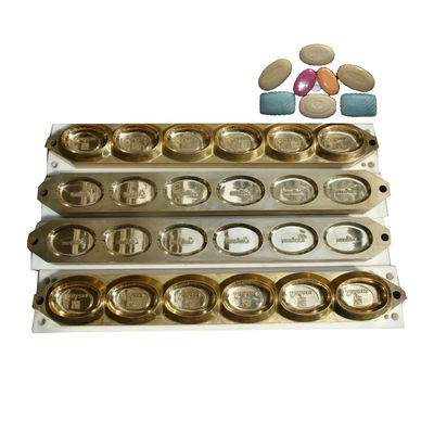 Maßgeschneiderte runde Seife machen Die Form für Seife Maschine 3 Hohlraum