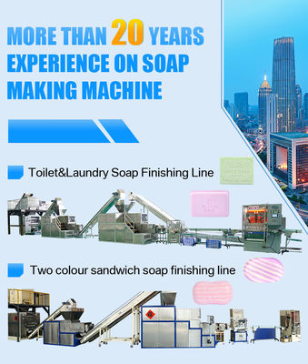 500-3000KG/H Toilettenseifenmaschine Produktionslinie für Seifenherstellungsanlage