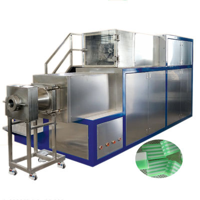 Leistungsstarke 3000KG Bar Seife Vakuum Extrudiermaschine für glatte Seife Produktion
